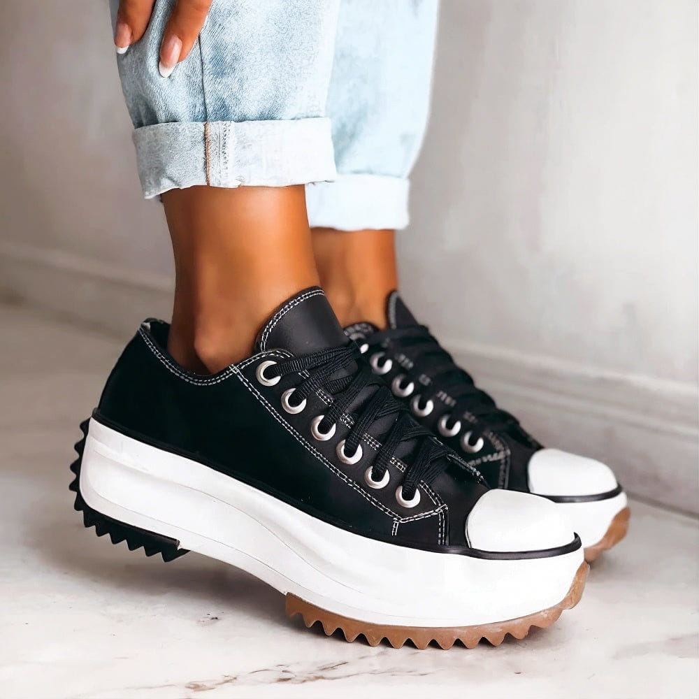 Bettina | Canvas Platform Sneakers