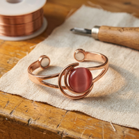 Hearth Pink Copper Bracelet