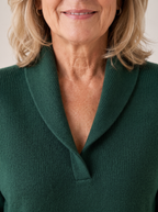 Greta |  Shawl Collar Sweater