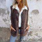 Sahsa | cozy button vest