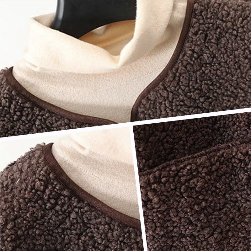 Sahsa | cozy button vest